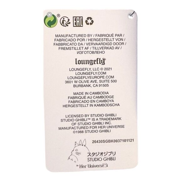 Loungefly Studio Ghibli My Neighbor Totoro Berry Picking Mini Backpack - Picture 4 of 11